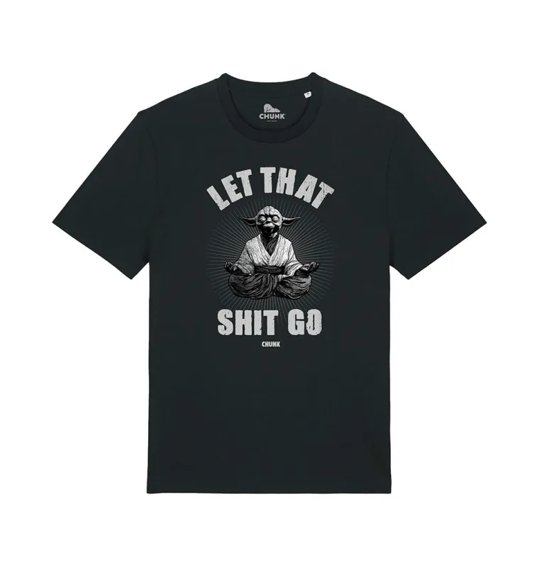 Let Go Black T-Shirt Plus sold by Chunk