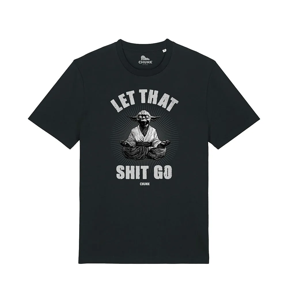 Let Go Black T-Shirt Plus sold by Chunk