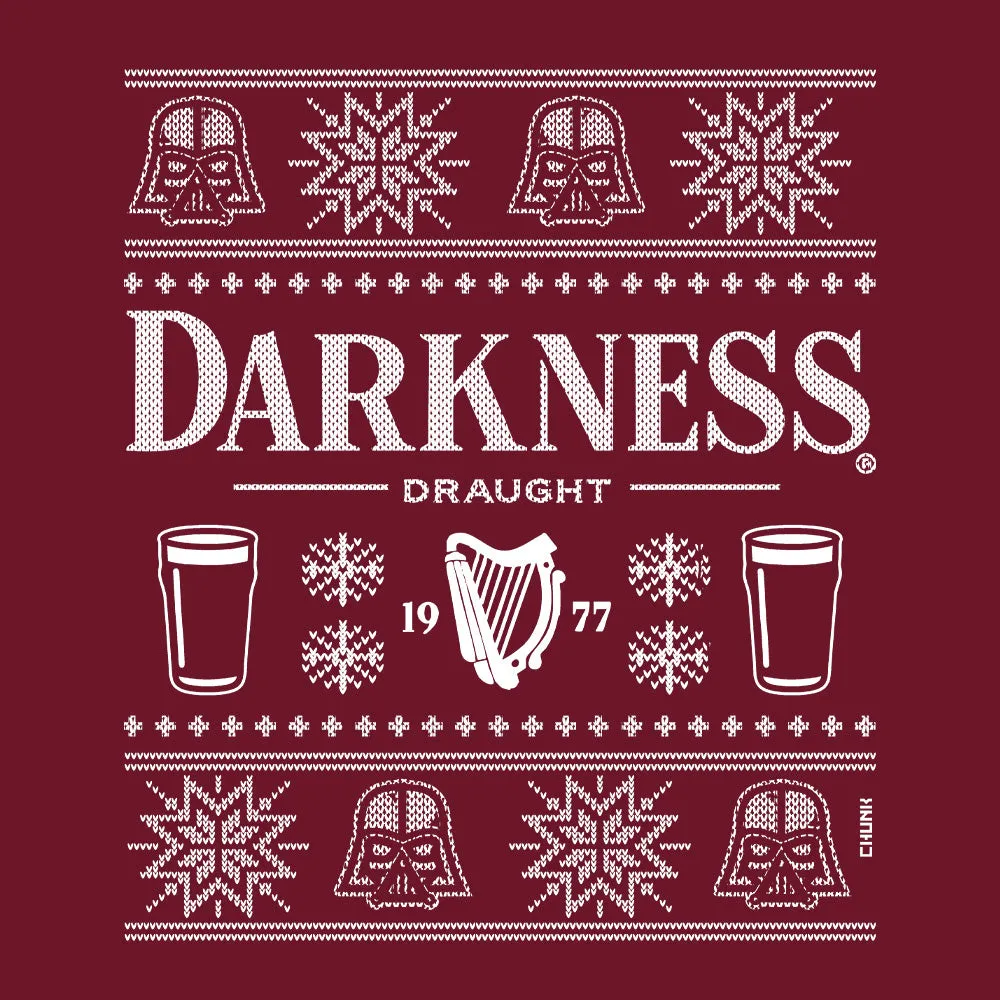 Xmas Darkness Cherry Red Sweatshirt sold by Chunk product image thumbnail 2