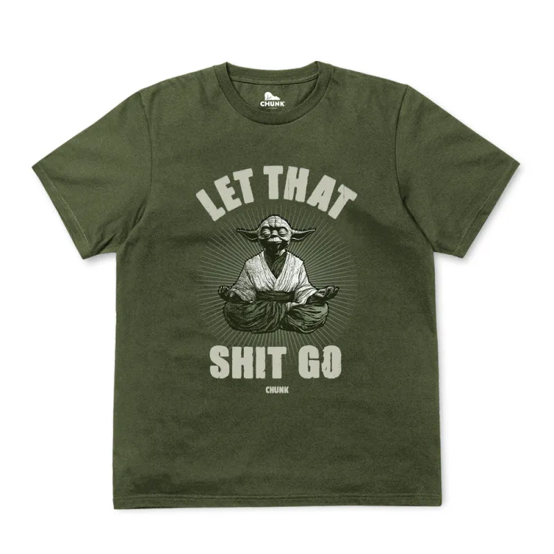 Let Go Khaki T-Shirt sold by Chunk