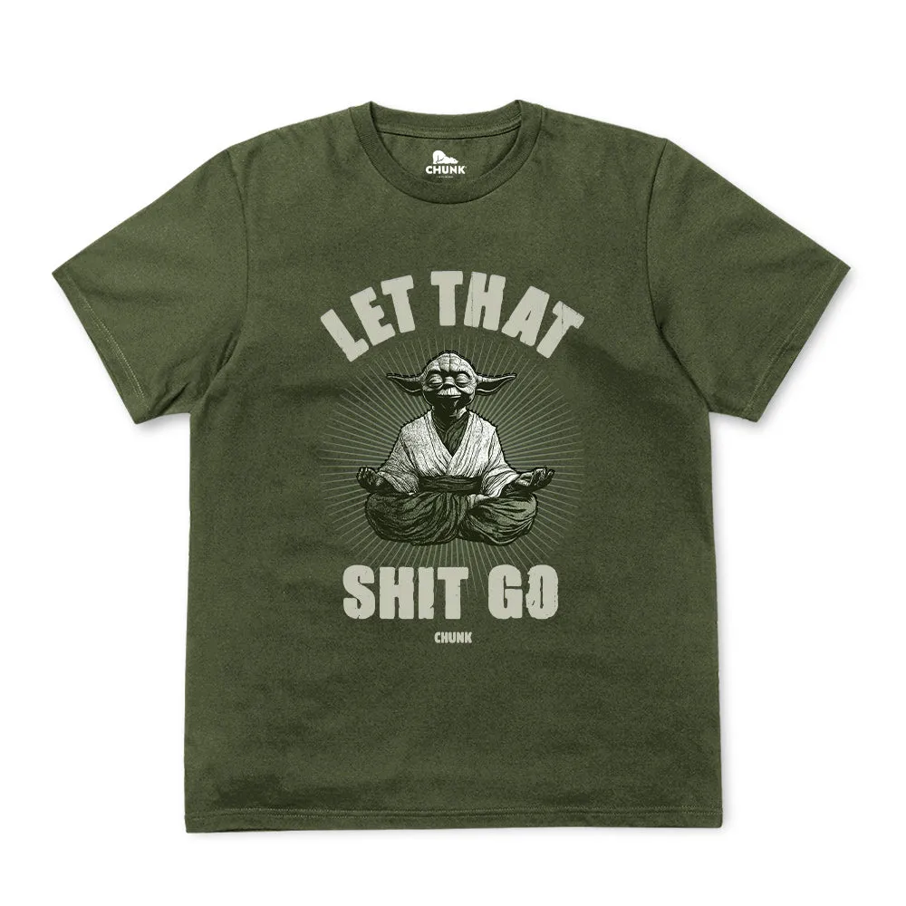 Let Go Khaki T-Shirt sold by Chunk