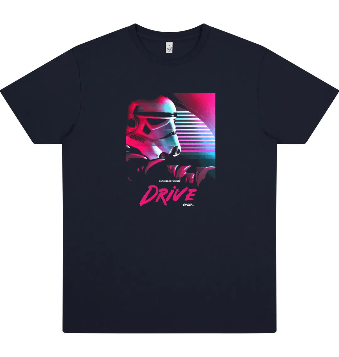 Drive Navy T-Shirt sold by Chunk product image thumbnail 3