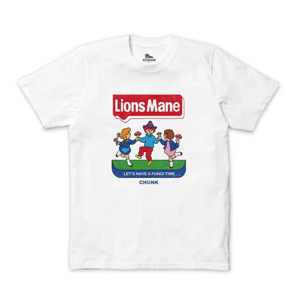 Fungi Time White T-Shirt sold by Chunk