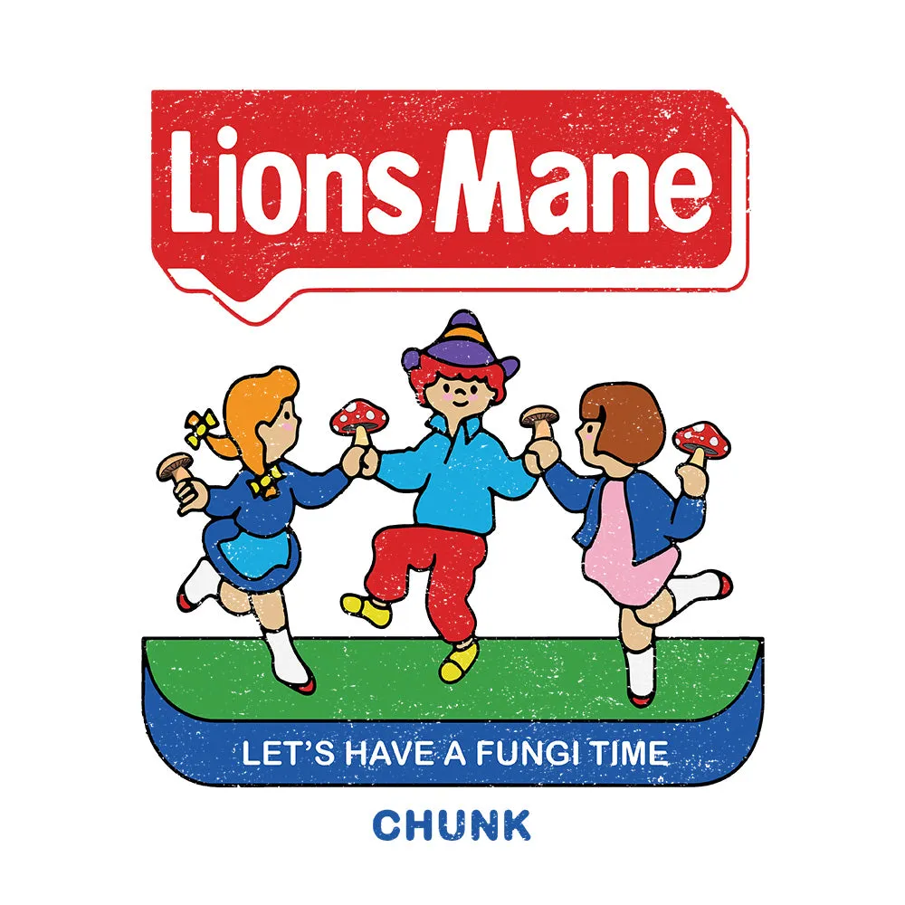 Fungi Time White T-Shirt sold by Chunk product image thumbnail 2