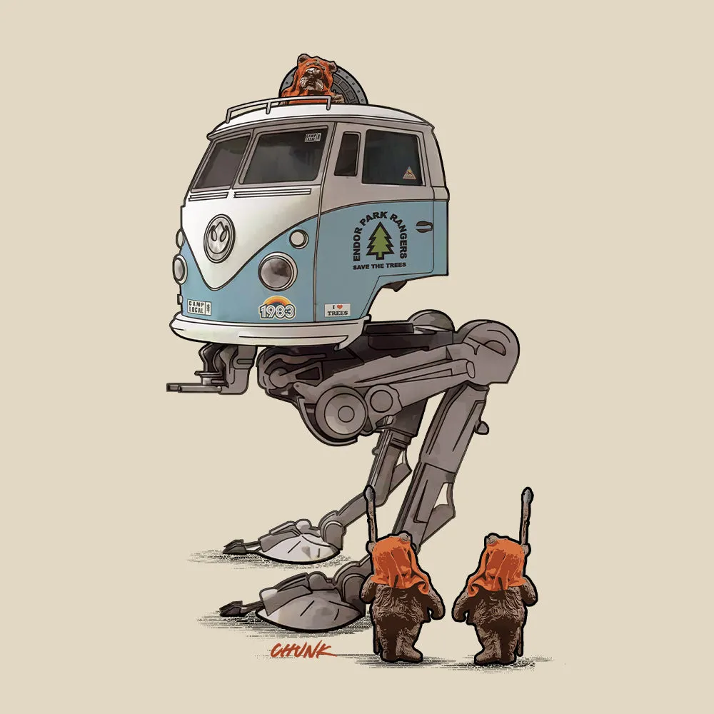 Park Rangers Sand T-Shirt sold by Chunk product image thumbnail 2