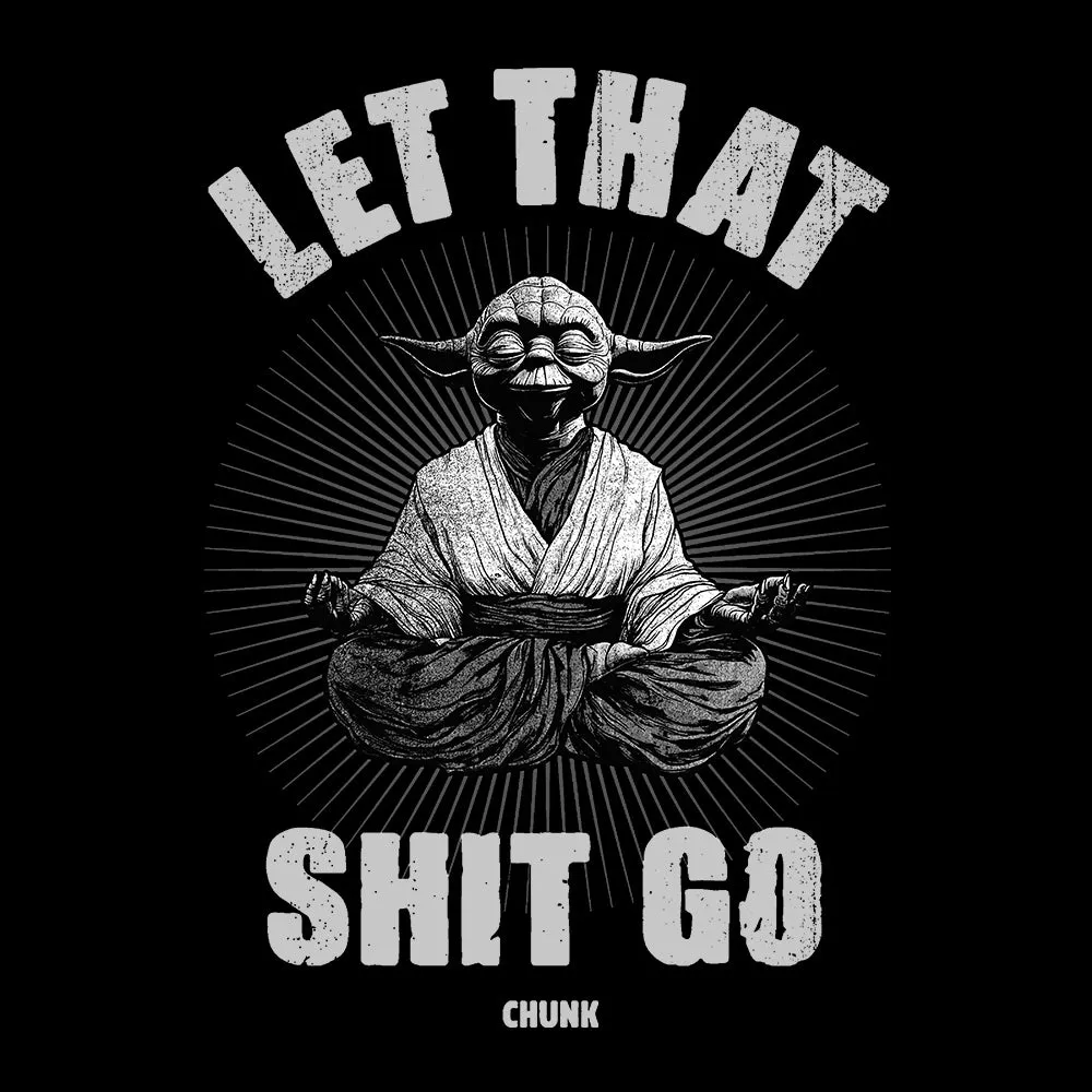 Let Go Black T-Shirt sold by Chunk product image thumbnail 3