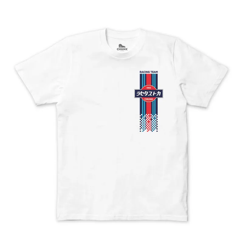Japanese Racing White T-Shirt sold by Chunk