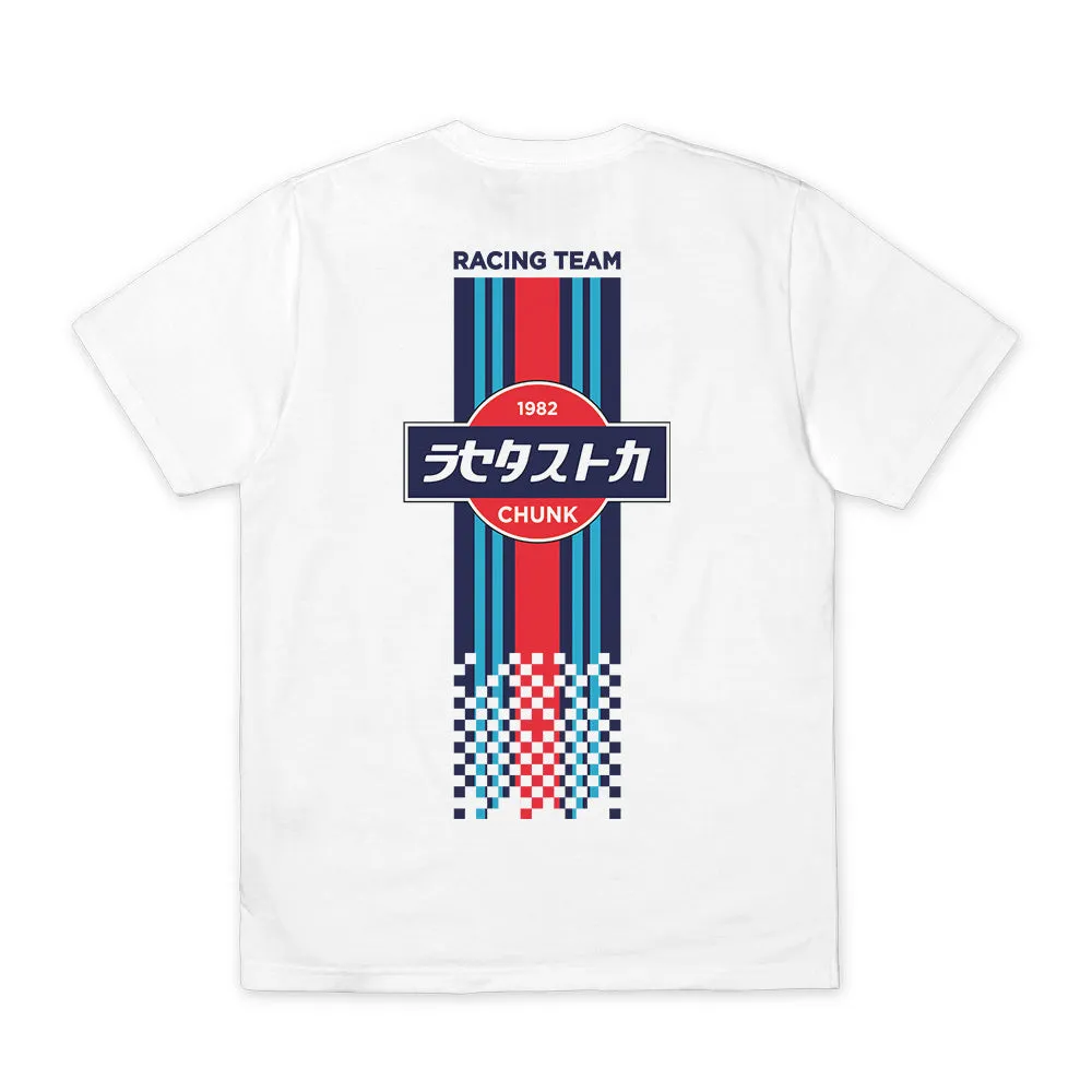 Japanese Racing White T-Shirt sold by Chunk product image thumbnail 2