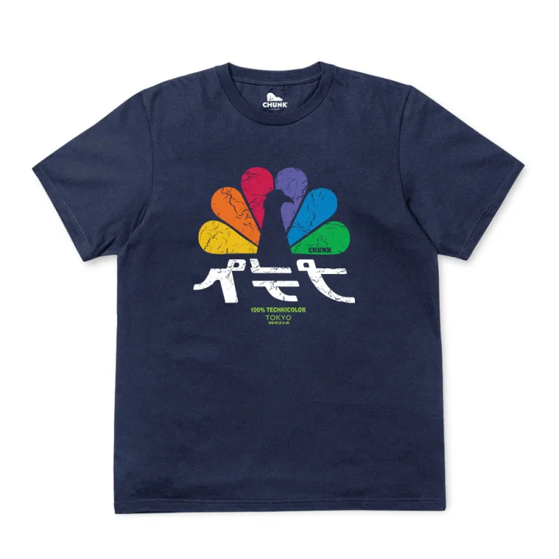 Japanese TV Navy T-Shirt sold by Chunk