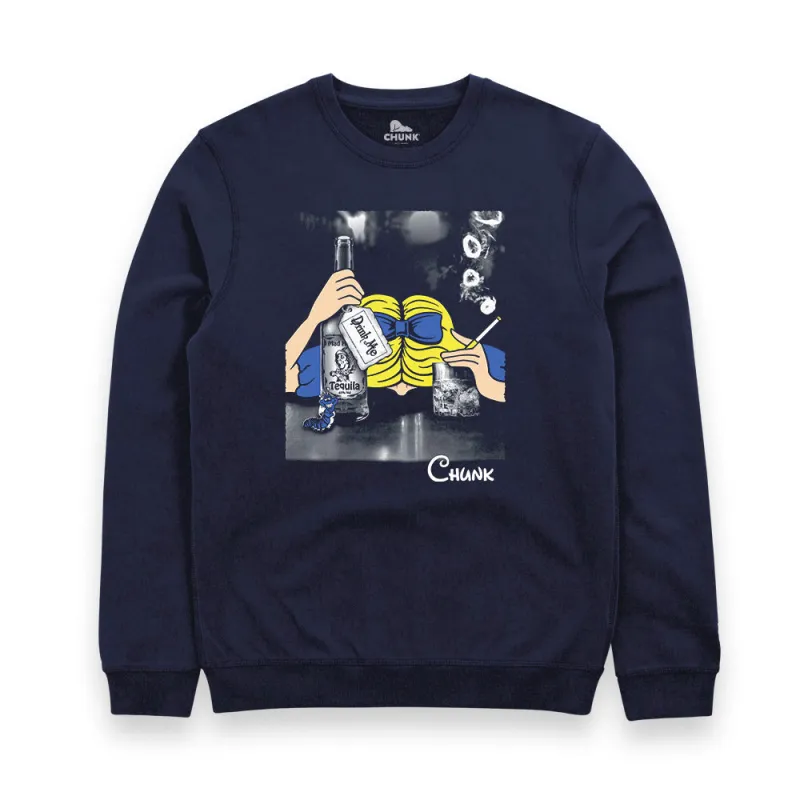 Drink Me Sweatshirt sold by Chunk
