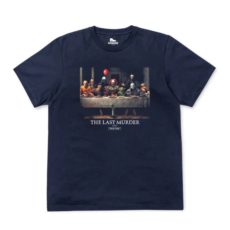 The Last Murder Navy T-Shirt sold by Chunk
