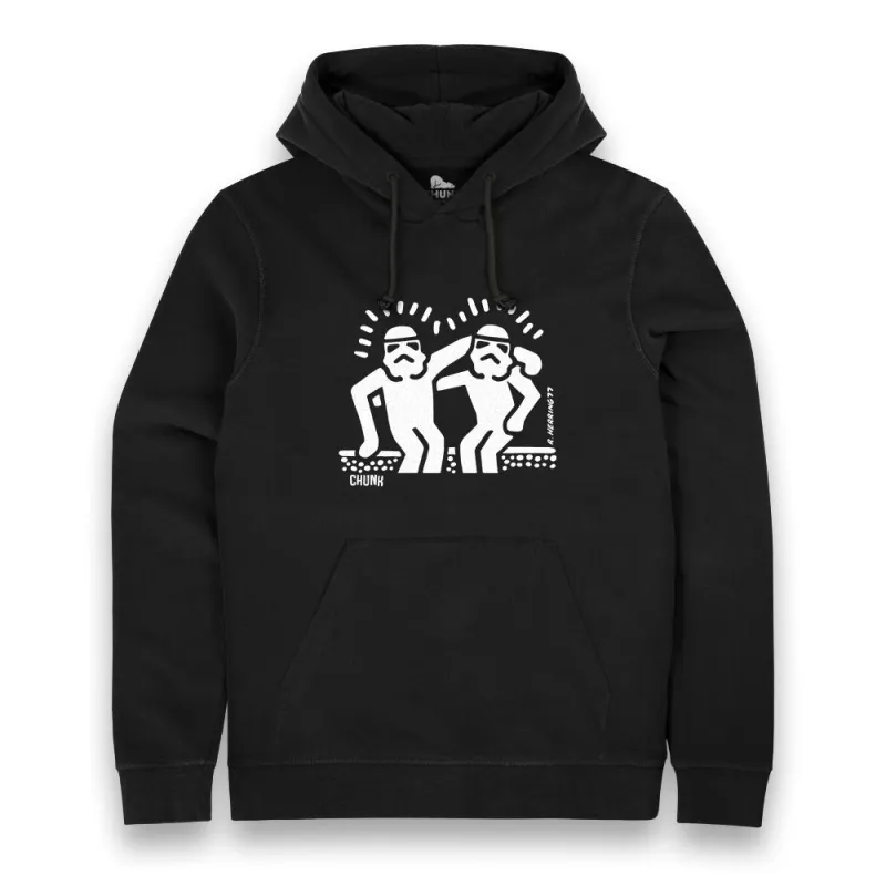 Buddies Black Hoodie sold by Chunk