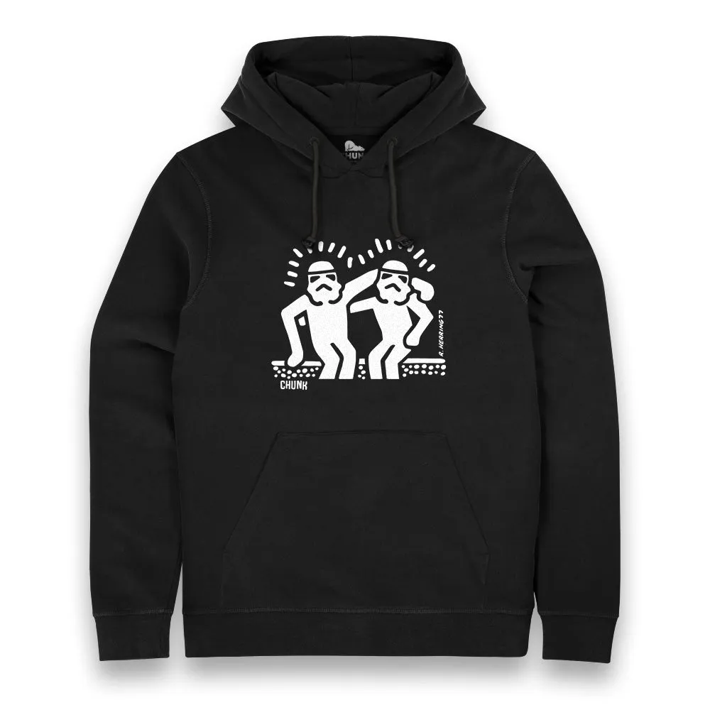 Buddies Black Hoodie sold by Chunk