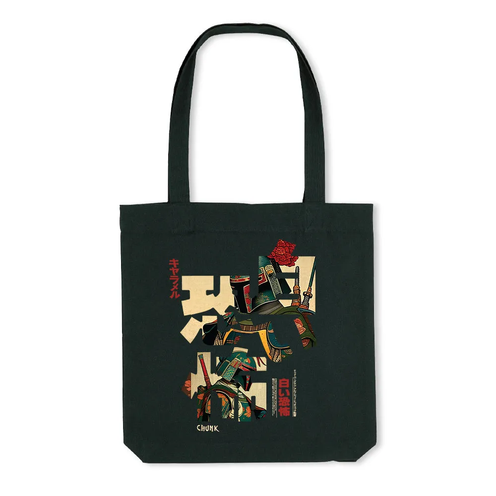 Hunter Calligraphy Black Tote Bag sold by Chunk