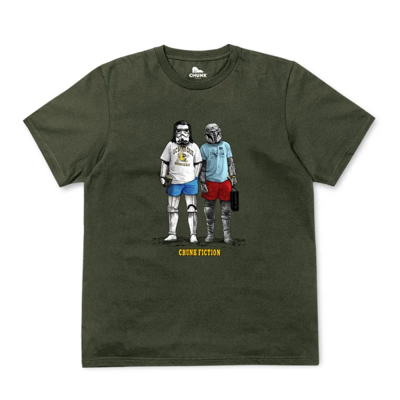 Chunk Fiction Khaki T-Shirt made by Chunk