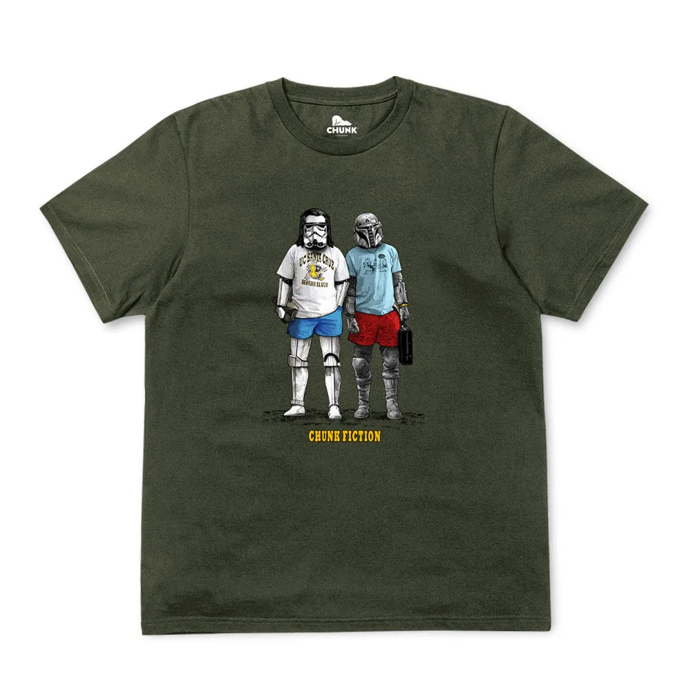 Chunk Fiction Khaki T-Shirt sold by Chunk