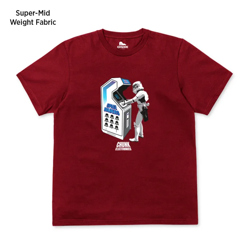 Space Vaders Red Cherry Tree T-Shirt sold by Chunk
