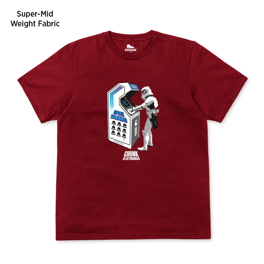 Space Vaders Red Cherry Tree T-Shirt sold by Chunk