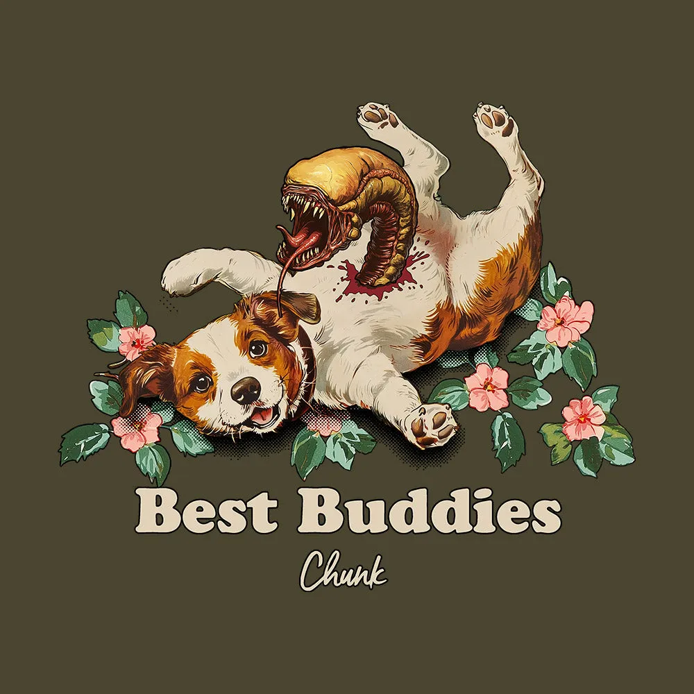 Best Buddies Forest Green Hoodie sold by Chunk product image thumbnail 3