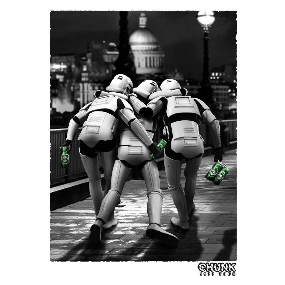 Out on the Town White T-Shirt sold by Chunk product image thumbnail 2