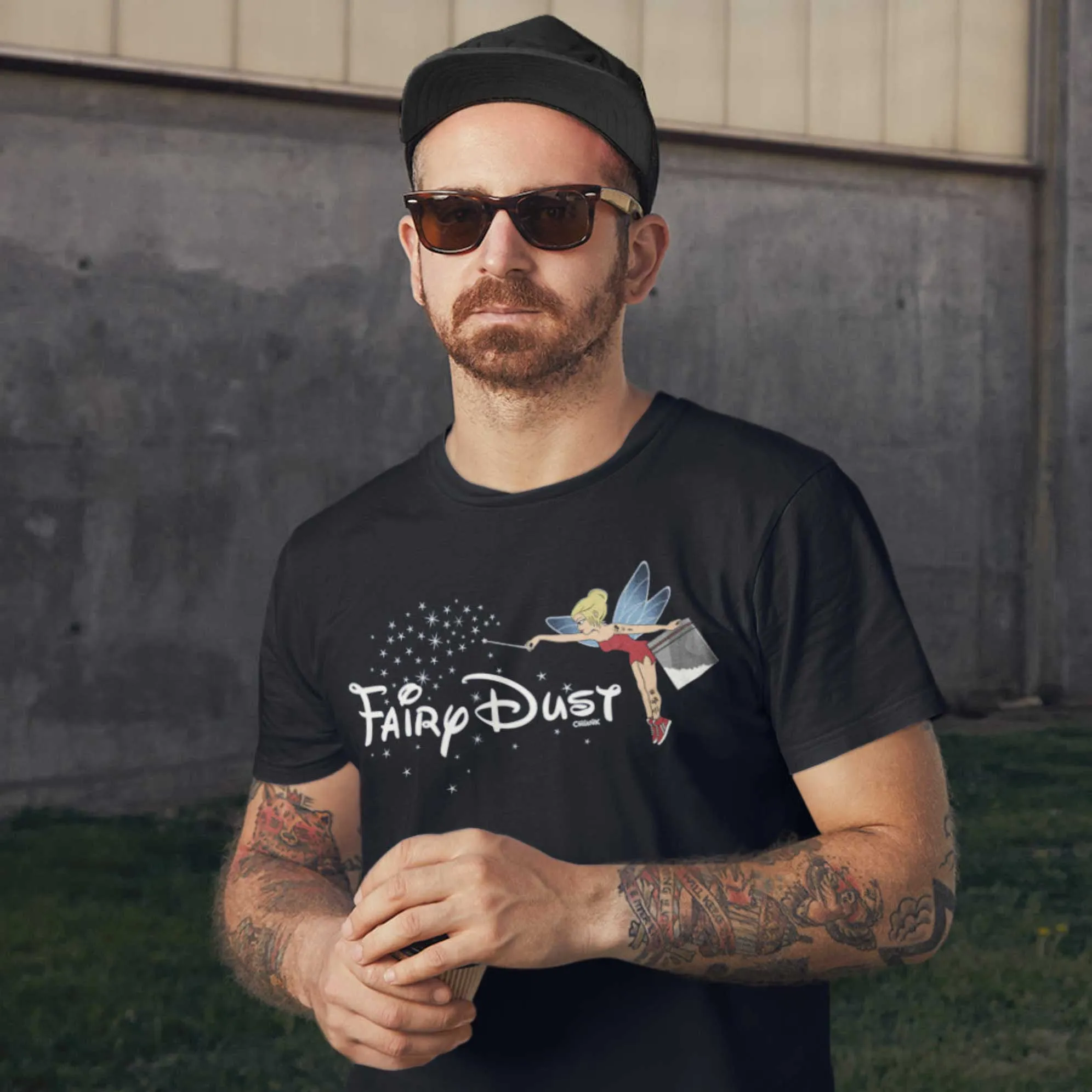 Fairy Dust Black T-Shirt sold by Chunk product image thumbnail 2