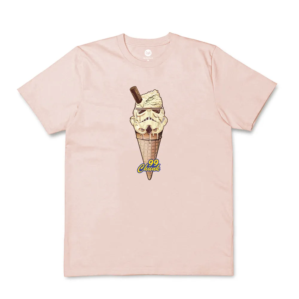 Trooper Ice Cream Blush Pink T-Shirt sold by Chunk