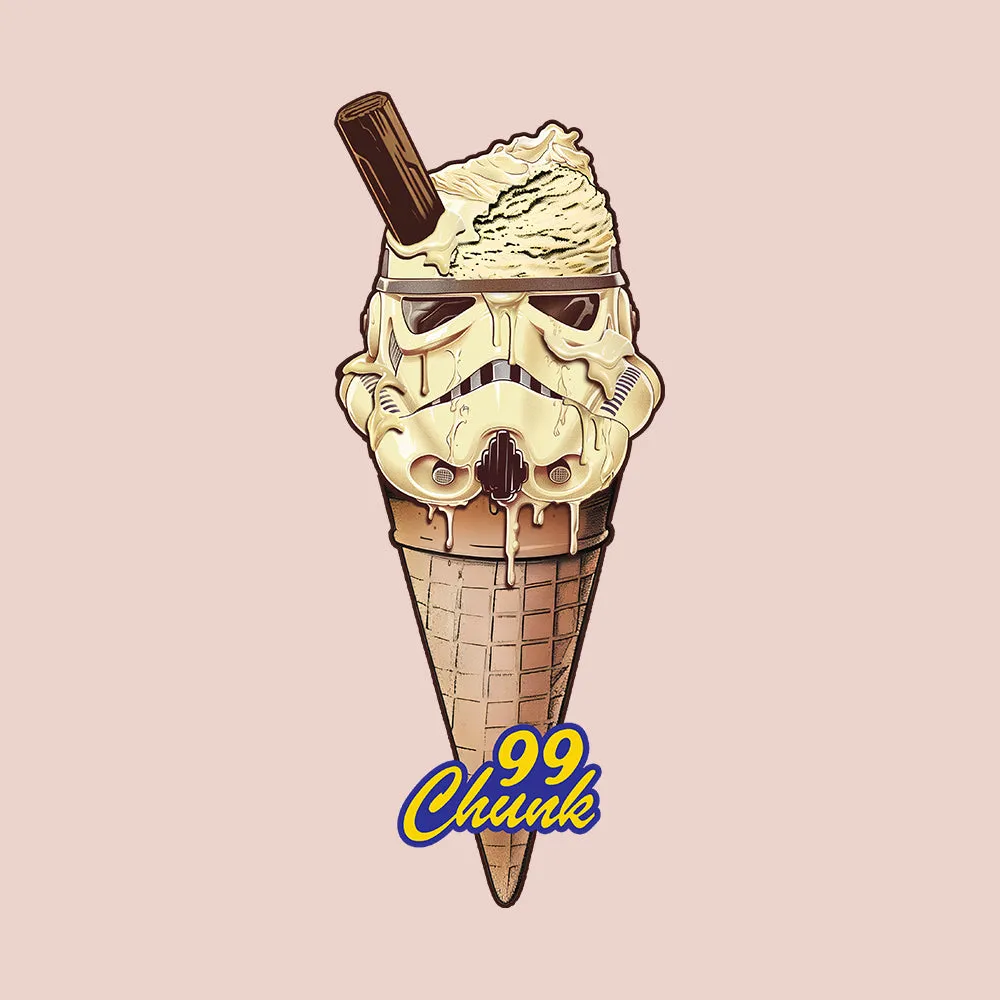 Trooper Ice Cream Blush Pink T-Shirt sold by Chunk product image thumbnail 3