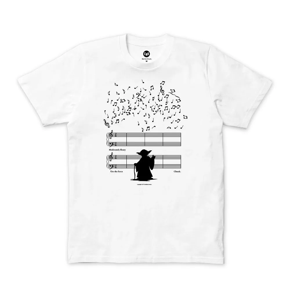 Use The Force White T-Shirt sold by Chunk