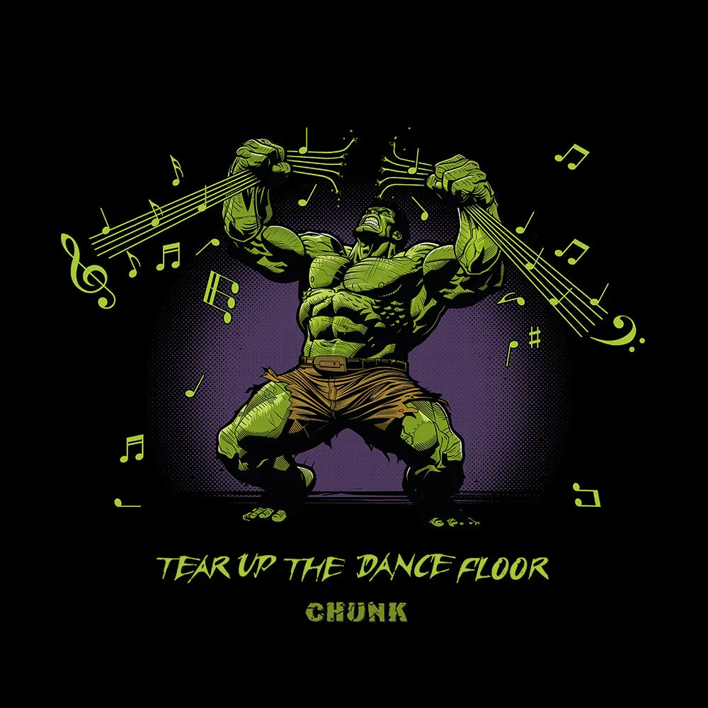 Tear Up The Dance Floor Black T-Shirt sold by Chunk product image thumbnail 2