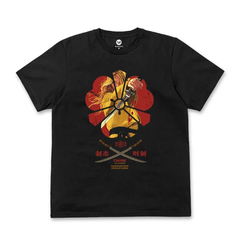 Female Assassin Black T-Shirt sold by Chunk