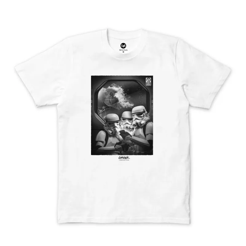 No Phones! White T-Shirt sold by Chunk