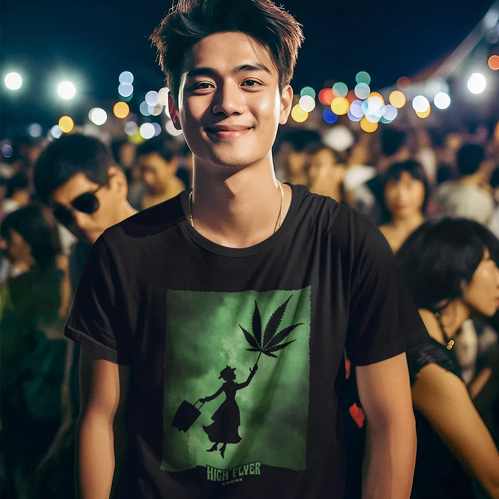 High Flyer Black T-Shirt sold by Chunk product image thumbnail 2