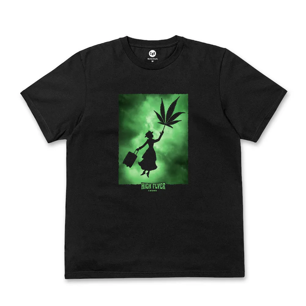 High Flyer Black T-Shirt sold by Chunk