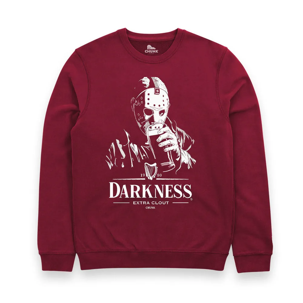 Hallowed Darkness Burgundy Sweatshirt sold by Chunk
