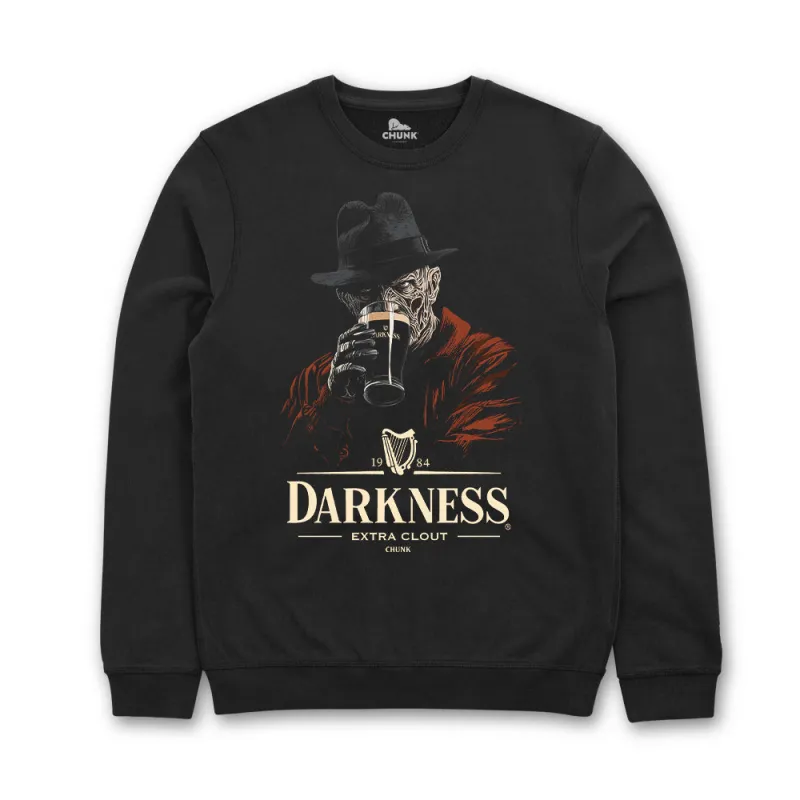 Midnight Darkness Black Sweatshirt sold by Chunk