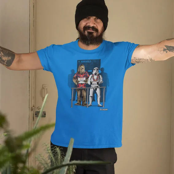 Arrivals Bright Blue T-Shirt sold by Chunk product image thumbnail 2