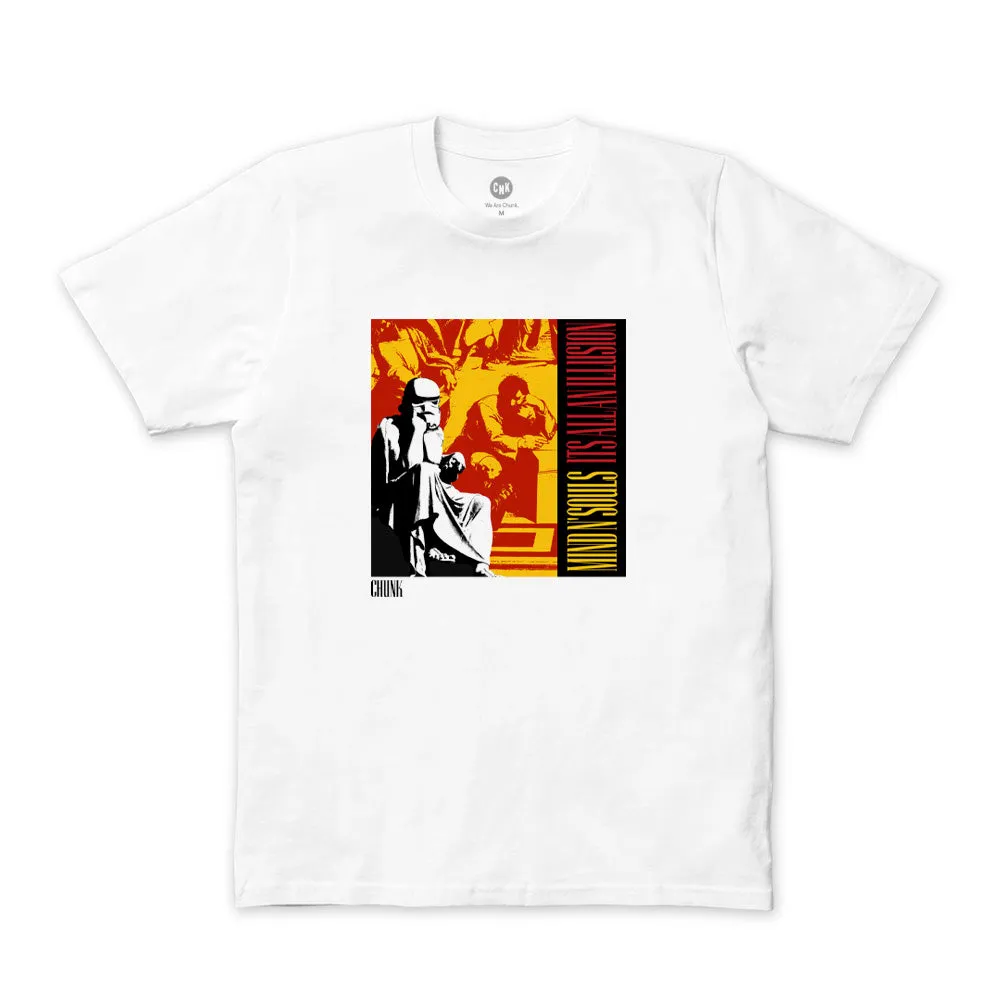 Mind & Soul White T-Shirt sold by Chunk