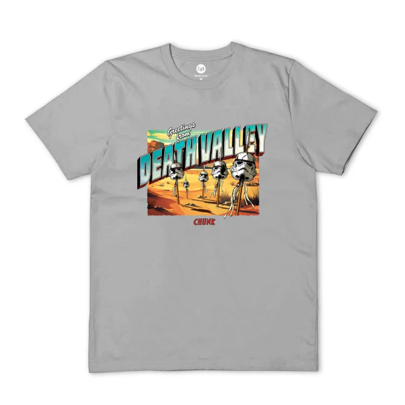 Death Valley Light Grey T-Shirt made by Chunk