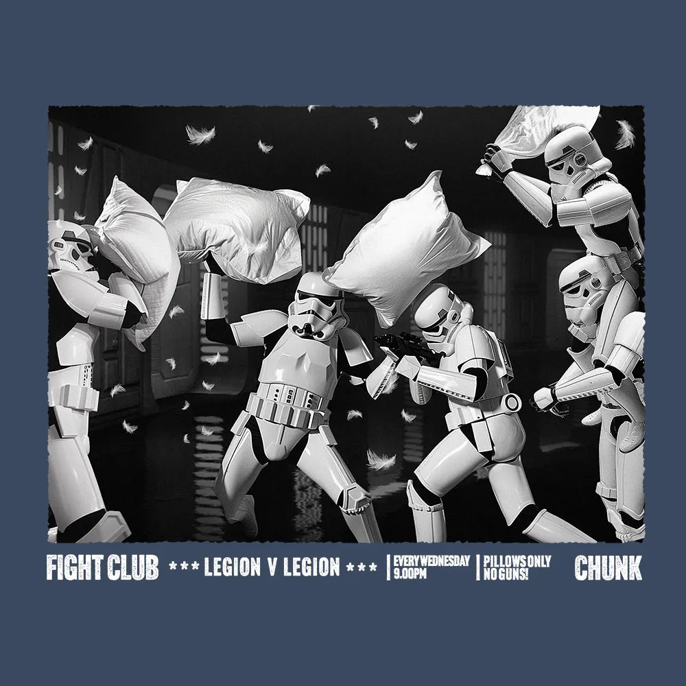 Fight Club Faded Denim T-Shirt sold by Chunk product image thumbnail 3