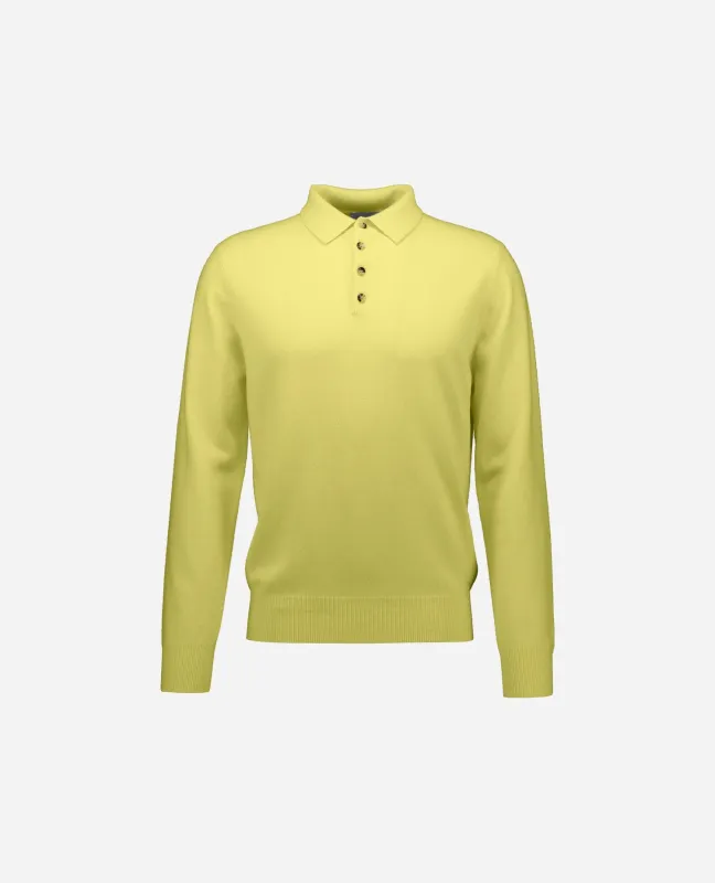 Cashmere Pullover in Gelb sold by Allude
