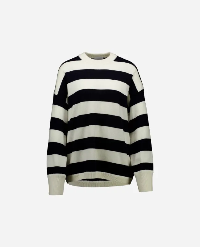 Woll-Mischung Pullover in Weiß sold by Allude