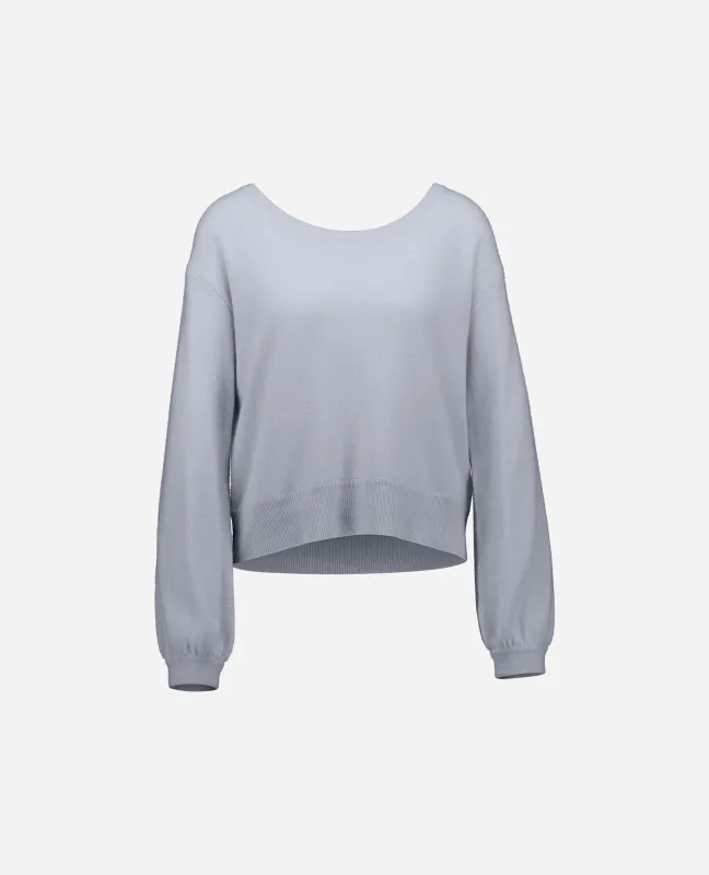 Cashmere Pullover in Blau sold by Allude