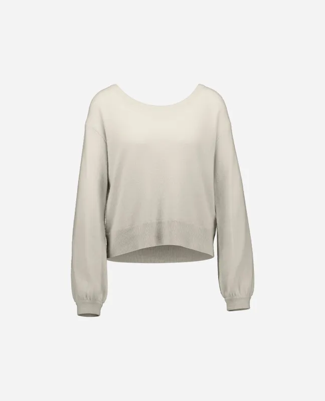 Cashmere Pullover in Creme sold by Allude