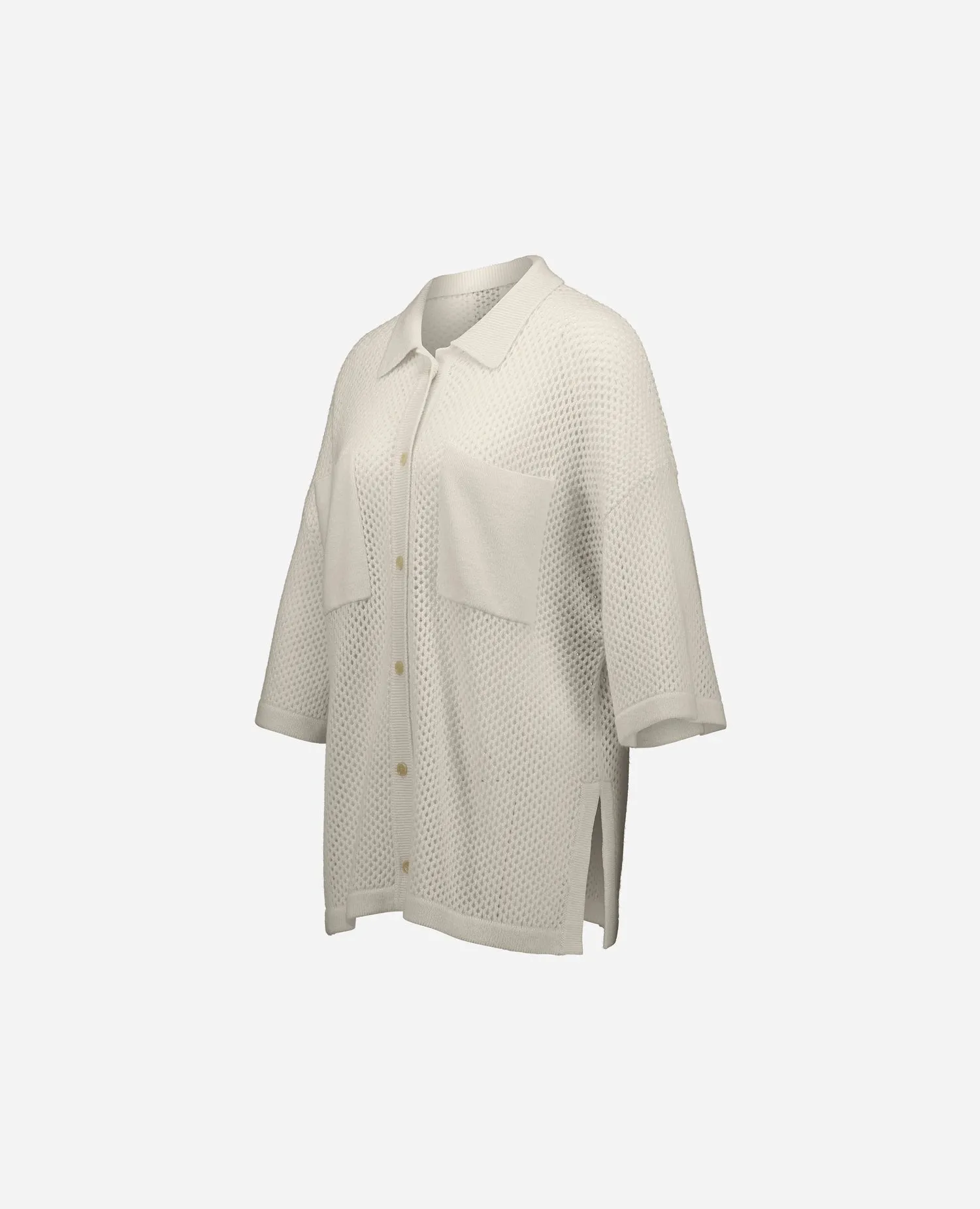 Woll-Mischung Pullover in Creme sold by Allude product image thumbnail 3