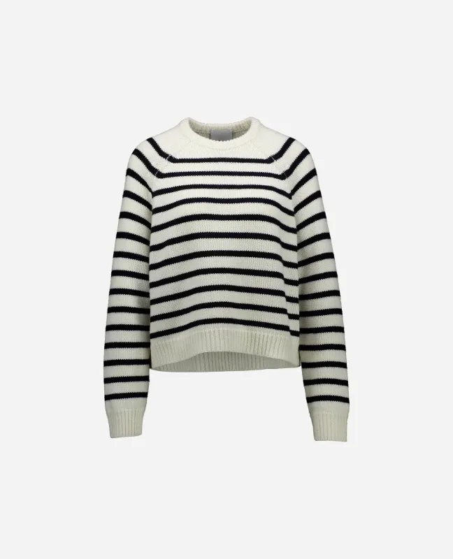 Woll-Mischung Pullover in Weiß sold by Allude