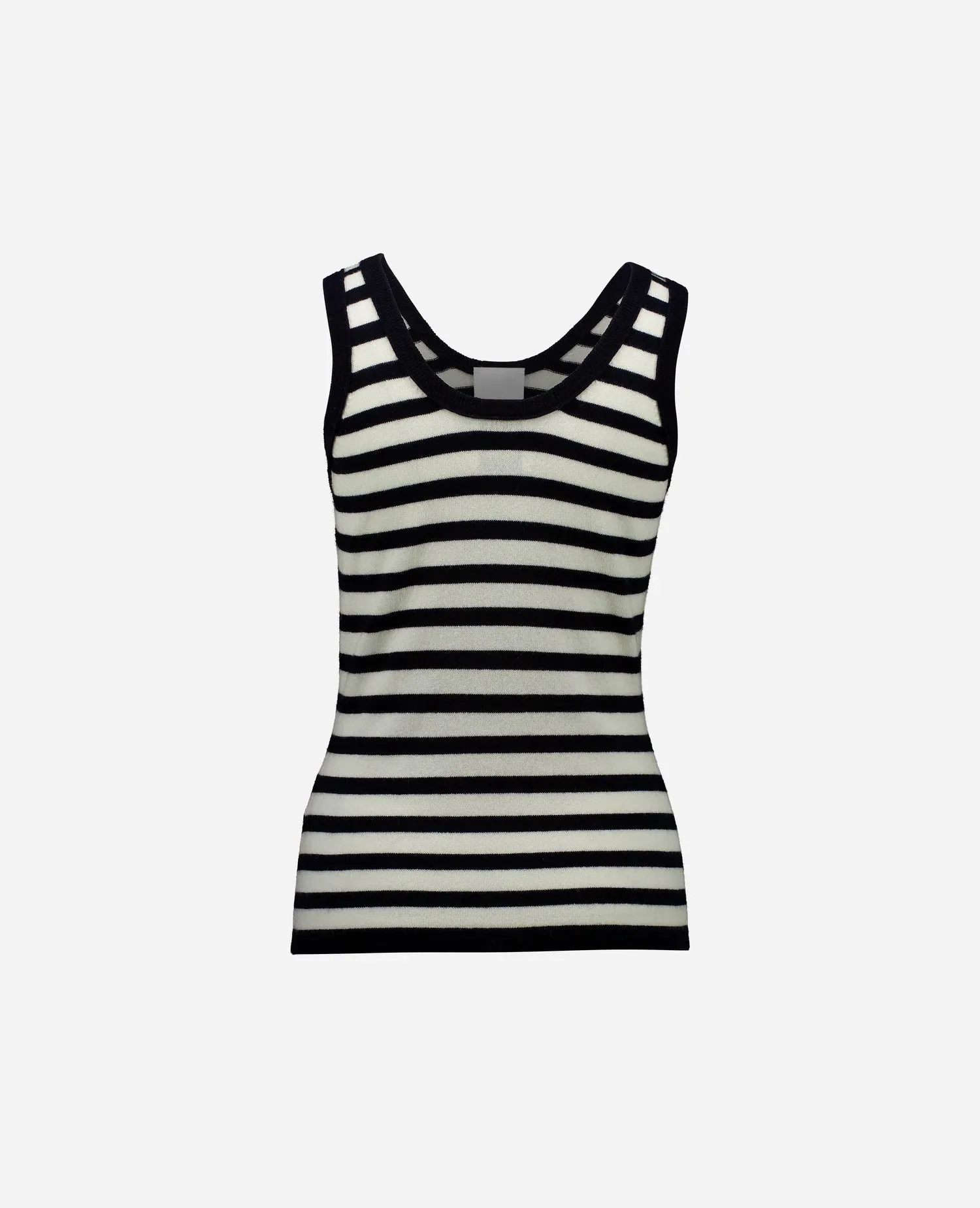 Woll-Mischung Top in Weiß sold by Allude product image thumbnail 2