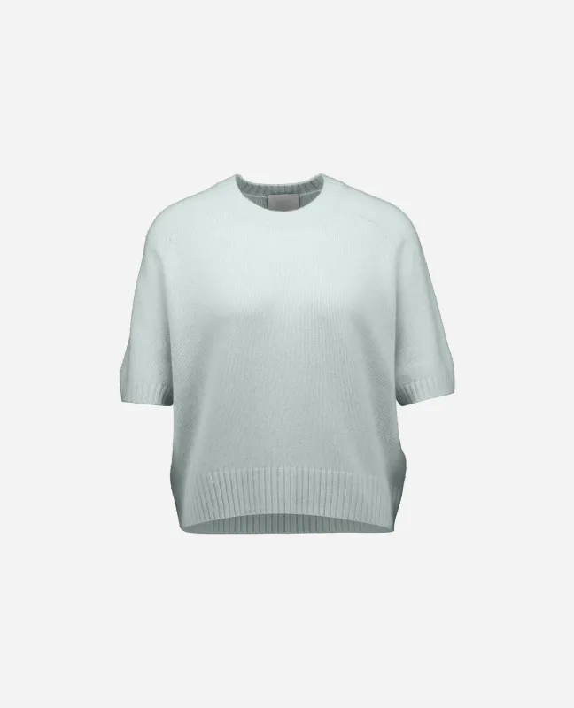 Cashmere Pullover in Grün sold by Allude