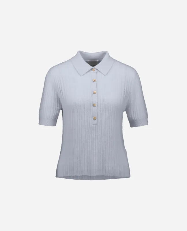 Cashmere Pullover in Blau sold by Allude