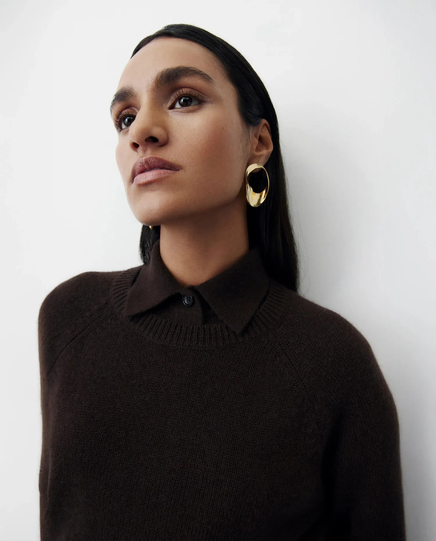 Woll-Mischung Pullover in Braun sold by Allude product image thumbnail 2