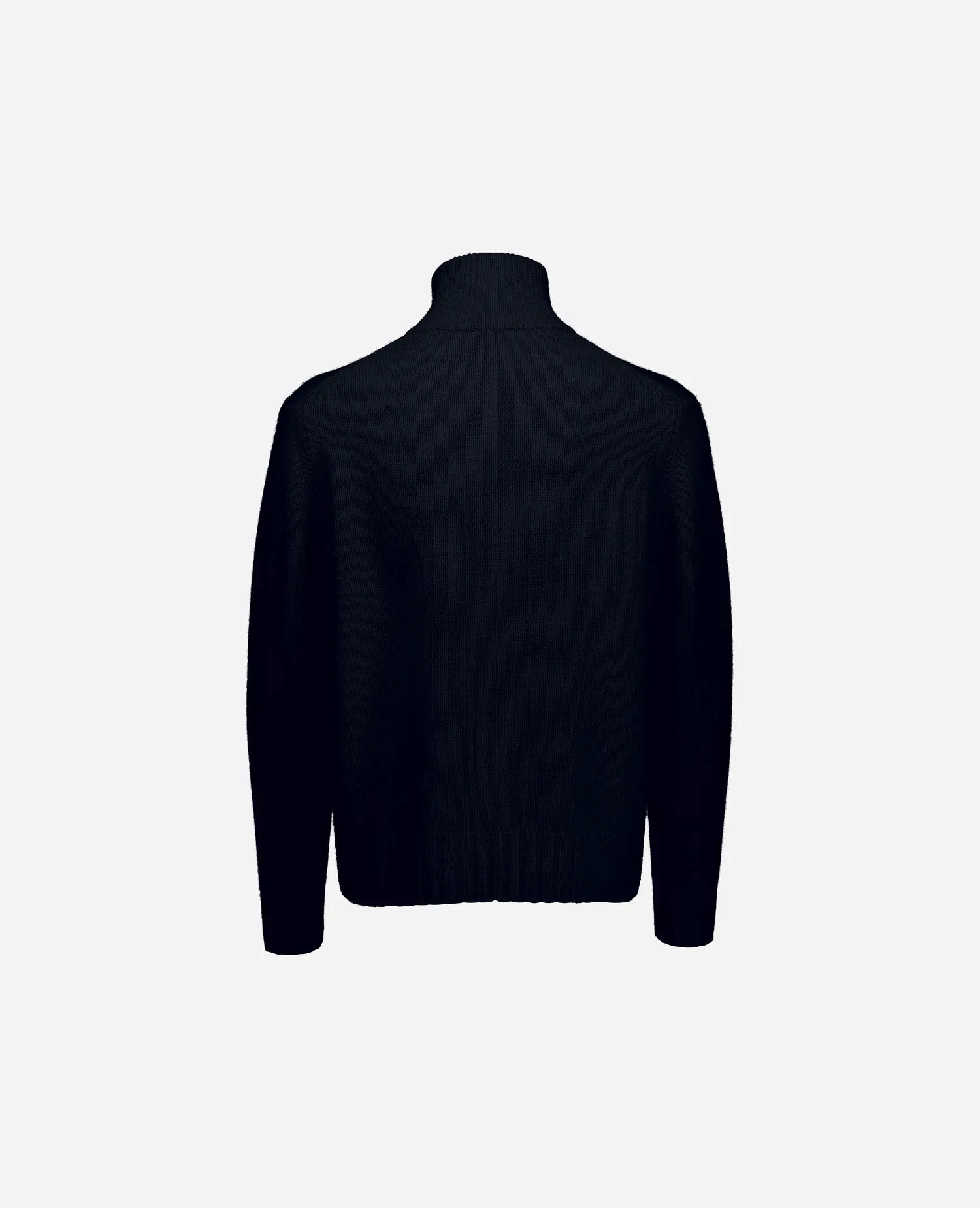 Cashmere Pullover in Navy - Gerade Passform sold by Allude product image thumbnail 2